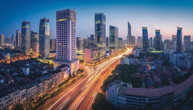 城市风光上海城市风光建筑夜景,高清,摄影图,摄影图片,图片大全,摄影图免费下载